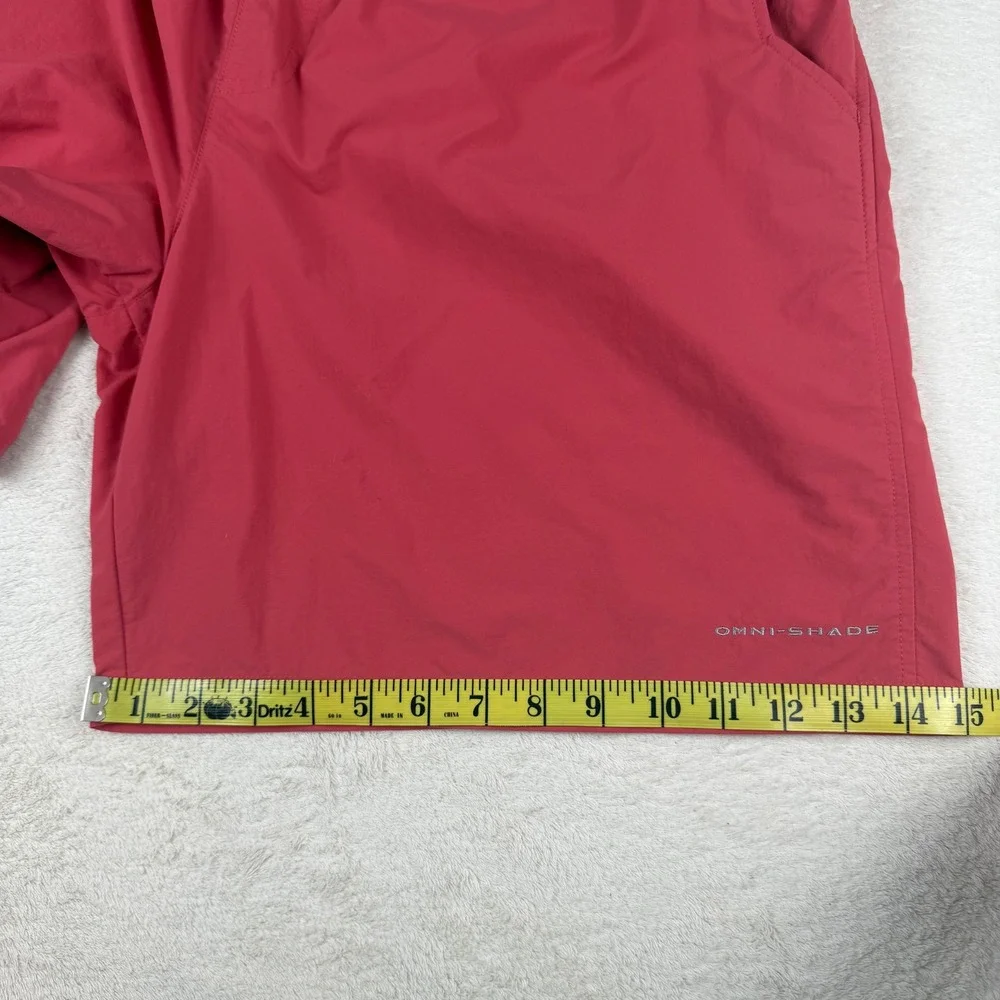 Columbia PFG Omni Shade Men's Fishing Shorts Swim Trunks Red‎ Quick Dry Size XL